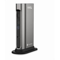 ราคา Plugable 14 in 1 USB C and Thunderbolt 3 Dock Compatible with Mac and Windows 96W Laptop Charging 2x HDMI 2 0 and DisplayPort 7x USB ports Ethernet Audio SD MicroSD (19528528266)