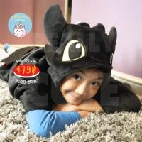 ราคา ReallyCute พร้อมส่ง ฮู้ดผ้าห่มเขี้ยวกุด เพลิงนวล How To Train Your Dragon (12378626615)