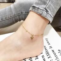ราคา สร้อยข้อเท้า สร้อยข้อเท้าสแตนเลส จี้หัวใจ สร้อยข้อเท้าจี้หัวใจ ประดับคริสตัล สร้อยข้อเท้าสำหรับผู้หญิง Anklet สร้อยข้อเท้าแฟชั่น (19967509395)