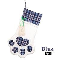 ราคา ถุงเท้าคริสต์มาสอุ้งเท้าสุนัขถุงเท้าคริสต์มาสสัตว์เลี้ยง1ชิ้นสีแดง สีน้ำเงินสำหรับขนมเด็กสุนัขแมวเครื่องประดับต้นคริสต์มาสถุงซานตา (20035069620)