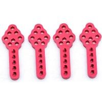 ราคา 4ชิ้น CNC โลหะโช๊คอัพเมาปรับความสูงมุมยืนสำหรับ Axial SCX10 90046 D90 D110 RC ตีนตะขาบรถ (16638354571)