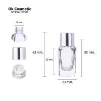 ราคา ขวดแก้ว ทรงเหลี่ยม ดรอปเปอร์ dropper ขวดแก้วใส ขวดหัวหยด ขวดเซรั่ม ขวดแก้วสี่เหลี่ยม หยดน้ำมัน ขวดแก้วขนาดเล็ก ขวดใส ขวดใส่น้ำหอม 10 50 ml (10263063912)
