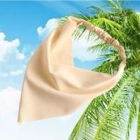 ราคา ผ้าคลุมศีรษะสตรี ผ้าพันคอสามเหลี่ยม แถบคาดศีรษะ หลวมผ้าพันคอหัว สีทึบ ชีฟอง ยุโรปและอเมริกัน หญิง เรียบง่าย อเนกประสงค์ผ้าโพกศีรษะ (21306540683)