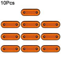 ราคา 10Pcs4Pcs รถบรรทุกด้านข้าง Marker Light LED Trailer ไฟ Reflector Van Clearance ไฟสำหรับ Scania สำหรับ DAF Isuzu รถบรรทุก12V 24V (20968466283)