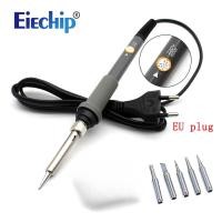 ราคา 2 3 5 types Internal Heating Constant Temperature Adjustable Electric Soldering Iron 60W Electric Soldering Pen Welding Set Painting Brush (21060108225)