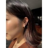 ราคา whisper ring Maloria Gold ต่างหูมุกสีทอง ก้านเงินแท้ S92 5 งานชุบทองคำขาว ไม่ลอก ไม่ดำ บริการเก็บเงินปลายทาง (16006109031)