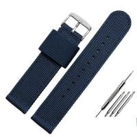 ราคา สายนาฬิกาไนลอนสำหรับ BRISTON DW Timex 18 20 22 24มม สร้อยข้อมือผ้าใบหนากีฬากันน้ำเปลี่ยนสายนาฬิกาสบาย (16193465465)