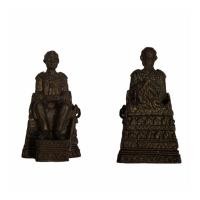 ราคา พระบาทสมเด็จพระปรมินทรมหาภูมิพลอดุลยเดช เป็นพระมหากษัตริย์ไทย รัชกาลที่ 9 ทรงนั่งบัลลังก์รูปหล่อรมดำ (17338934817)