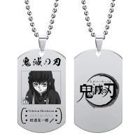 ราคา สร้อยคออะนิเมะปีศาจฆ่าคน Kimetsu No Yaiba Tanjiro จี้สแตนเลสแฟชั่นผู้ชายผู้หญิงอุปกรณ์คอสเพลย์ (21052497567)
