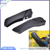 ราคา Aokago 2X Black อลูมิเนียมจักรยานจักรยานจักรยานเสือภูเขา Handlebar Bar end Grips (21032739065)