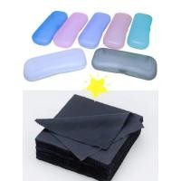 ราคา กล่องใส่แว่น ผ้าเช็ด ไมโครไฟเบอร์ (20375779369)