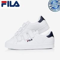 ราคา FILA Uni Court Deluxe Velcro WhiteNavy FS1SIB1150XWNV Shoes (16531549160)