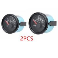 ราคา เครื่องวัดแรงดันน้ำมัน0 145psi 2ชิ้น52มม 0 10บาร์รถเรือเกจวัดความดันน้ำมันเชิงกลพร้อมไฟพื้นหลังสีแดงสำหรับรถบรรทุกเรือ (20962026239)