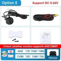 ราคา กล้องที่มองเห็นกลางคืนติดรถยนต์กันน้ำ1080P สำหรับกล้องมองหลังกล้องสำรองอเนกประสงค์จอรถยนต์กล้องส่องหลังเครื่องเสียง (21170810441)