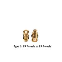 ราคา 2Pcs RF Adapter BNC ชายหญิง F L9 UHF TNC MCX RCA ชายหญิง GB88 Connector (15576881584)