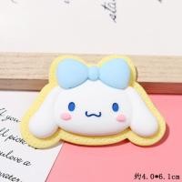 ราคา CuteDeco Cute Cartoon Kuromi 6 Types Purple Kukumi Large Patch small Patch For Big eared Do Charm Button Deco Cute Jibbitz Croc Shoes Diy Charm Resin Material For DIY (18421932060)