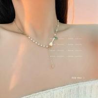 ราคา สร้อยโชคเกอร์หลายชั้นประดับมุกผีเสื้อจี้สร้อยคอคริสตัลละเอียดอ่อนเครื่องประดับผู้หญิง (19851429632)