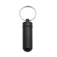 ราคา Reviln กล่องยายาพวงกุญแจอลูมิเนียม กล่องใส่ยาขนาดเล็กแบบพกพากันน้ำ Keychain Pill Box (21338589071)