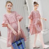 ราคา ชุดเดรสกระโปรงคนท้อง กางเกงขาสั้นสีดำคนท้อง เดรสคนท้องสไตล์เกาหลีกระโปรงบานราคาโปรโมชั่น (14821659144)