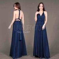 ราคา ชุดราตรี Infinity dress ใส่ได้หลายแบบมากๆ แค่ จับ บิด ไขว้ ผูก ใส่ง่าย ปัง อลัง ในราคาเบาๆค่ะ (18124214484)