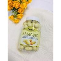 ราคา Beryls almond white chocolate เบอรี่อัลมอนด์ รส ไวท์ช็อกโกแลต ขนาด 450 กรัม ฝาขาว 1 กระปุก Hayatie Shop (8119773512)