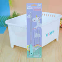 ราคา Gracekids เกรซคิดส์ แปรงล้างหลอด เซต 3 ชิ้น (20648307564)