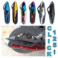 ราคา ตัวปิดกันร้อนท่อ Click125ไอ ครอบท่อกันร้อน งานเคฟลาร์ ครอบท่อบังท่อสีเคฟล่า ทอง CLICK125I HONDA กันร้อน (4941890781)