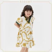 ราคา Kloset Chain Print Mini Dress SS20 KD010 ชุดเด็ก ชุดเดรสเด็ก ชุดเด็กแฟชั่น (17282026001)