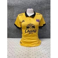 ราคา เสื้อบอลผู้หญิง เสื้อกีฬาผู้หญิงทีมชาติไทย ฟรีไซส์ (10391445187)