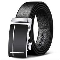 ราคา Belt For Men New Fashion Men Belt Mens Automatic Buckle Belt Male Korean Version Casual Business Pu Leather Belts for Men Man 120cm (20067600895)