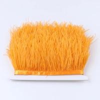 ราคา ริบบิ้นประดับขนนกกระจอกเทศจริงหลากสี1เมตรนกกระจอกเทศสีขาว8 10ซม สำหรับชุดเดรสการตกแต่งเสื้อผ้างานตัดเย็บชุดศิลปะงานฝีมือขนนก (21058038295)