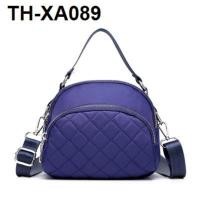 ราคา Female hand carry amphibious packet cloth worn lady phone nylon waterproof mini shoulder bag (19215326297)