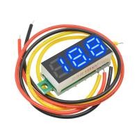 ราคา ส่งด่วนในไทย DM Three Digits 0 28inch Digital Tube LED DC 5 30V Voltmeter Digital Display Voltage VOLT METER 12V 24V (21324566014)