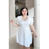 ราคา เดรสสาวอวบ เดรสใส่ทำงานสาวอวบ (21361989080)