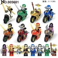 ราคา Compatible with LEGO Ninjago Movie General Cpt building block minifigure Garmadon Lloyd construction toy (20631217577)