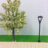 ราคา 438178 ZXC โคมไฟสวนโมเดล10ชิ้น HO Scale 1 รูปแบบ100สีดำไฟสนามโมเดล (19997691448)