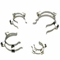 ราคา 1 10pcs Stainless steel standard ground mouth clipCaliber 14 19 24 29 Laboratory ClampHeat resisting ground clip (19795583709)