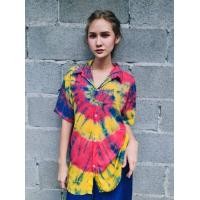 ราคา ชุดครอบครัวตรีมมัดย้อมครามแท้ผ้าดีสีสวยไม่ร้อน (19360192886)