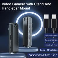 ราคา กล้องวีดีโอพร้อมคลิปหลังกีฬาป้องกันการสั่นไหวกล้องหมุนได้180องศาสำหรับการถ่ายภาพแสงกว้าง1080P ปากกากล้องแอคชั่นแคมเมรา Hd กล้องเครื่องบันทึกเสียงกลางคืนกล้องถ่ายวีดีโอ180 คลิปหมุนได้ (20615593466)