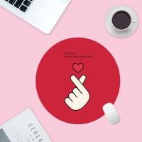 ราคา Mouse pad แผ่นรองเม้าส์ แผ่นรองเมาส์ ขนาด 200 200 3 mm แบบกลม ลายน้อง หมา แมว น่ารักๆ (10676336534)