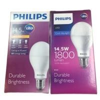 ราคา Philips หลอดไฟฟิลิปส์ LED Bulb 14 5W Durable Brightness Daylight Warmwhite ขั้ว E27 (7363818986)