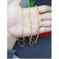 ราคา สร้อยคอสองกษัตริย์เม็ดมะยม หนัก1สลึง 2สลึง 1บาท ยาว23นิ้วสวมคอได้ (20052816608)