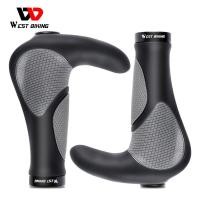 ราคา WEST BIKINGมือจับจักรยานAnti Skid ErgonomicจักรยานHandlebar Cover Alloyยางด้ามจับจักรยานเสือภูเขาปลั๊ก (7089794038)