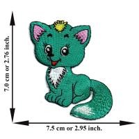 ราคา ตัวรีดติดเสื้อ อาร์มปัก งานDIY งานปักตัวรีดเสื้อ อาร์มปักตัวรีดเสื้อ ลาย แมว (1203964993)