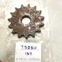 ราคา สเตอหน้า แท้ใหม่ญี่ปุ่น 525 15ฟัน Suzuki TS250 มีสนิมผิว ไม่มีผลกับการใช้งาน (19364753720)