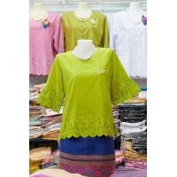 ราคา ร้านแชมป์อุดร เสื้อเชิ้ตหญิง เสื้อลูกไม้ เสื้อผ้าสาวอวบ มีมากกว่า 10 สี 38404144464850 ชุดไปวัด เสื้อคนอ้วนผญ ชุดผ้าไทยหญิง (17802900248)