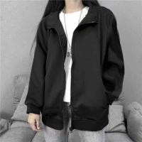 ราคา มาใหม่ เสื้อแจ็คเก็ตแขนยาวมีซิป ลายใหม่ยอดฮิตเกาหลี เสื้อแจ็คเก็ตผ้าร่ม (21204950752)