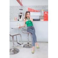 ราคา 2207 เสื้อไหมพรมคล้องคอโชว์หลังแหวกกลางอก เกาะอกไหมพรม เสื้อกล้ามไหมพรม งานป้ายPhatcha 81265 (17188006703)