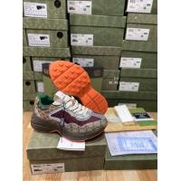 ราคา รองเท้าผ้าใบ GUCCI Men and Womens Canvas Shoes (18549546212)