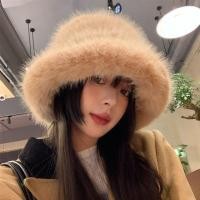 ราคา Topi Bucket หมวกแก็บสำหรับผู้หญิงหมวก Topi Bucket หมวกหน้าหนาว Bucket โอเวอร์ไซส์หมวกชาวประมงอบอุ่นผ้านิ่มสบายขน Faux นุ่มหมวกปานามาอ่างล้างหน้าแฟชั่นผู้หญิง (19767176110)